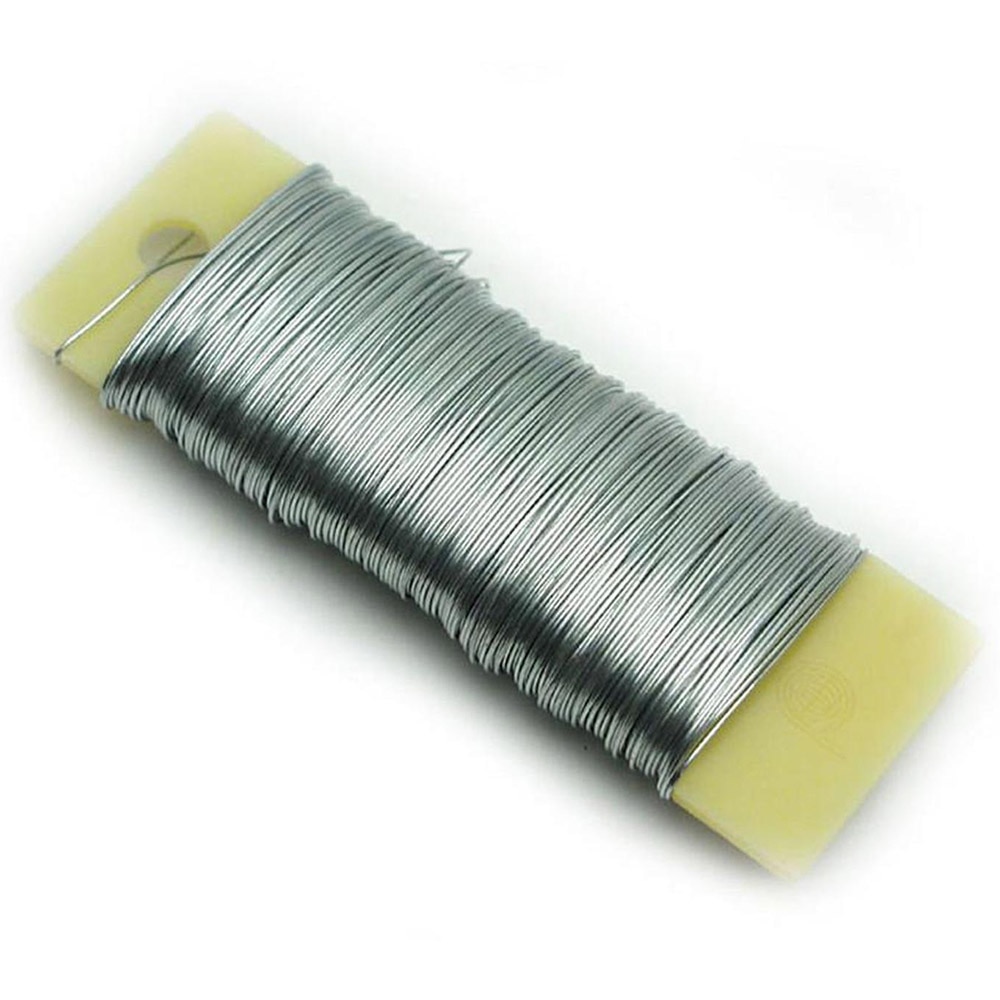 Grey, Craft Embellishments, Metal, Art & School, Panacea, Paddle Wire, 499235